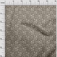 thumbnail image 3 of oneOone Rayon Light Brown Fabric Floral Fabric For Sewing Printed Craft Fabric By The Yard 56 Inch Wide, 3 of 4