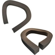 HQRP 2-pack Foam Air Conditioner Insulating Seal for Duck Brand 284423 Replacement, 2 1/8" x 2 1/8" x 43"