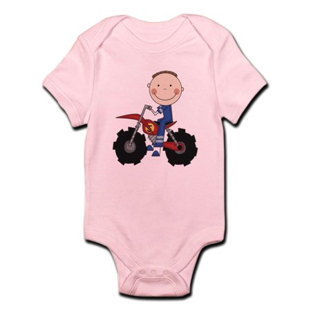 

CafePress - Motocross Racing Blue Infant Bodysuit - Baby Light Bodysuit
