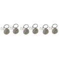 thumbnail image 3 of 6 pcs  Nurse Series Engraved Letter Keychain Car Keyring Purse Bag Pendant Decoration Hanging Keychain Accessory, 3 of 6