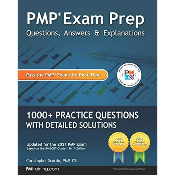 Pre-Owned PMP Exam Prep: Questions, Answers, & Explanations: 1000 Practice Questions with Detailed Solutions Paperback
