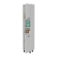 thumbnail image 5 of FM FURNITURE Sheffield Two Door Pantry Cabinet Engineered Wood White, 5 of 5