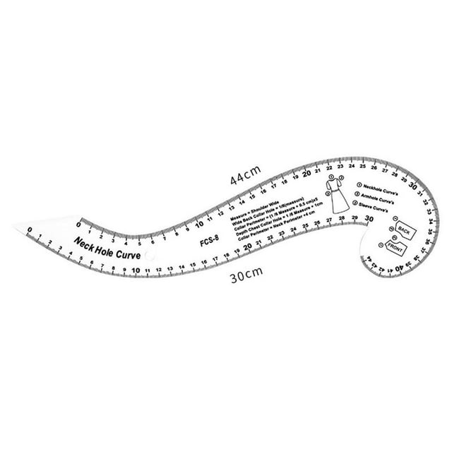 Langgg Couture Règle Courbe Française Mode Vêtements Robe DIY Motif Modèle DIY Fabrication de Vêtements cm Fabrication de Métriques Trou de Cou Courbe