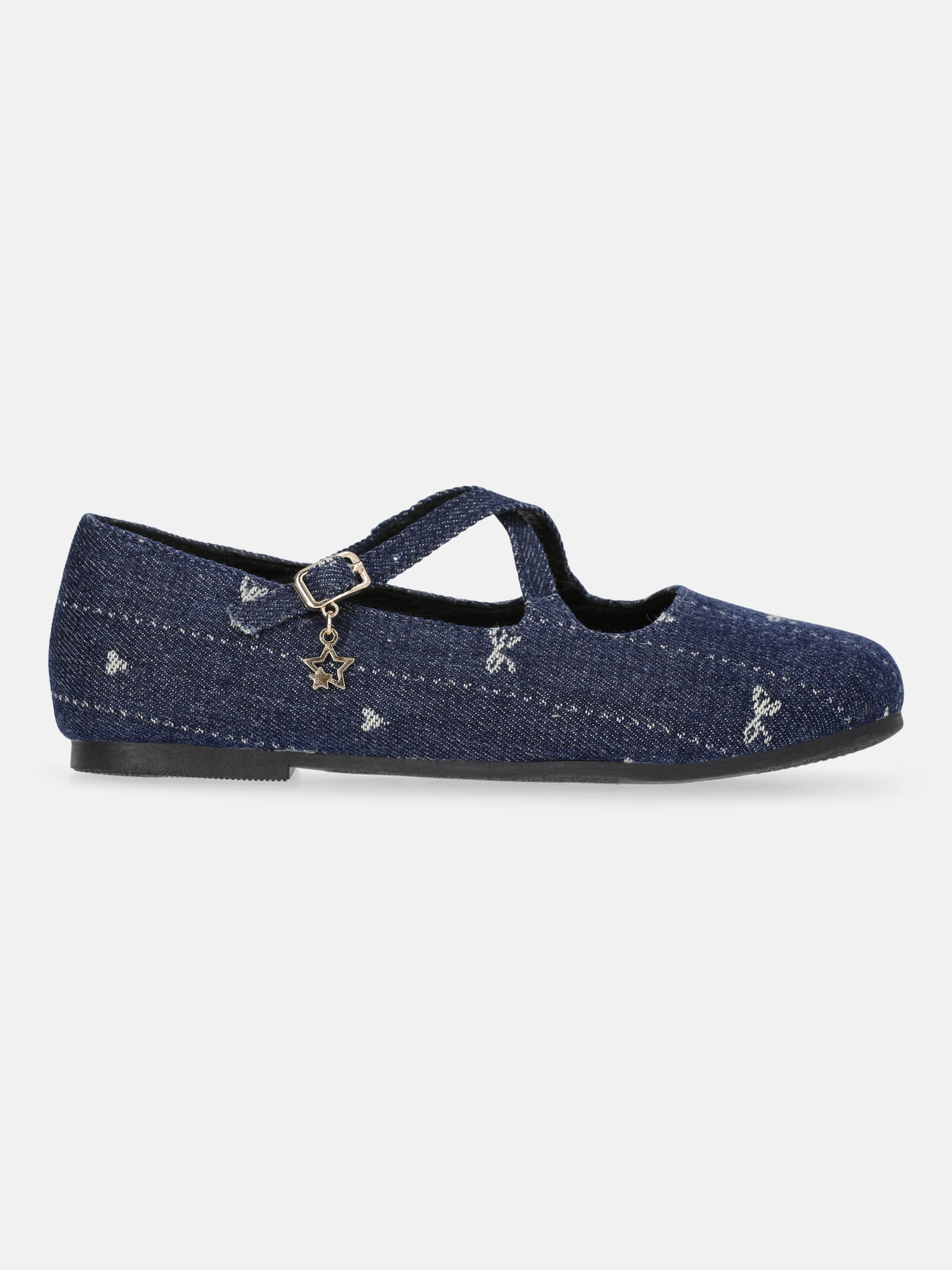 Justice Girls Crisscross Strapped Mary Jane Flats