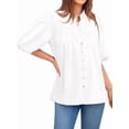 thumbnail image 2 of Top de Mujer con Cuello en V y Mangas Abullonadas, , Talla M, 2 of 9