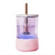 thumbnail image 1 of Limpiador Eléctrico de Brochas de Maquillaje con USB, Limpiador Eficiente para Brochas de Maquillaje de Belleza para Mujeres, Color Rosa., 1 of 5