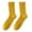 Yellow, variant on Gkeoshab Fuzzy Socks for Women Womens Crew Socks, Candy Color Mid-Calf Socks for Winter, Simple Style Medium Weight Long Socks