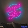 thumbnail image 5 of Handmadetneonsign Cocktails And Beer Neon Sign, Cocktail Beer Led Sign, Cocktails Bar Wall Art, Drink Bar Pub Wall Decor 77210, 5 of 5