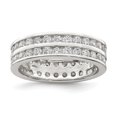 thumbnail image 1 of 925 Sterling Silver Cubic Zirconia Ring, 1 of 2