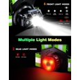 thumbnail image 3 of Luz para Correr ISEYOU 500 lúmenes con luz trasera impermeable, 3 of 8