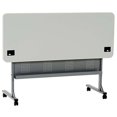 thumbnail image 4 of NPS Série BPFT Table de Formation en Plastique 24x60 Pouces Flip-N-Store en Gris Moucheté, 4 of 5
