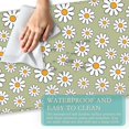 thumbnail image 4 of Gaming Mouse Pad,Cute Daisy Flowers Mouse Pad Non-Slip Rubber Base Desk Mat, Large Extended Mousepad Protector for Home Office 31.5 x 15.7 in, 4 of 6