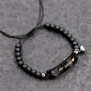Uloveido Gift Set Bracelets, Magnetic Sterling Silver, Y3521-5