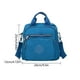 thumbnail image 3 of Mochila Para Mujer Bolso bandolera para mujer Mochila de viaje de nailon multifuncional Bolsos (Azul aguamarina) Likrtyny Para Estrenar, 3 of 3