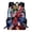G, variant on Oxford Cloth Large Capacity Backpack, Spider Web Travel Stamp Bookbag with Side Bottle Pockets for Back to School