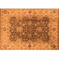 thumbnail image 1 of Ahgly Company Indoor Rectangle Oriental Orange Traditional Area Rugs, 8' x 12', 1 of 4