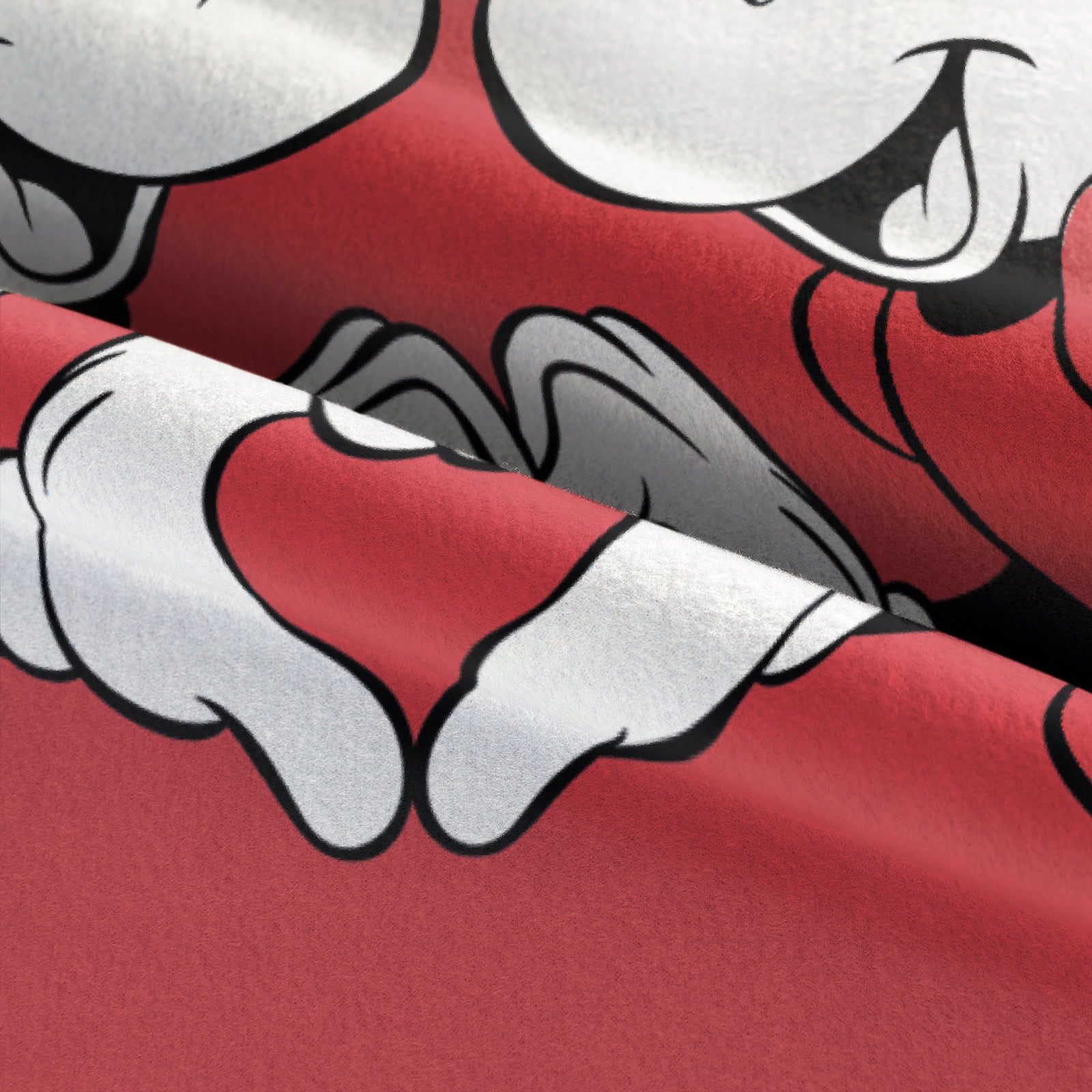 Springs Creative Blue, Red Mickey Mouse Minnie Mouse Polyester Throw, 55" x 67"
