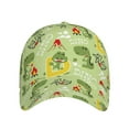 thumbnail image 2 of Haiem Cute Dinosaurs Cartoon Baseball Cap Dad Hat Cotton Soft Adjustable Fashion Hats for Men Women Unisex Style Headwear, 2 of 9