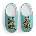 thumbnail image 3 of Anime Boku No Hero Kid's Cotton Slippers Winter Warm Soft Plush Slippers with Rubber Sole Non-Slip Indoor Outdoor Slip on Shoes Fluffy House Slippers For Boys Girls Teen, 3 of 8