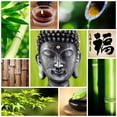 thumbnail image 2 of Bouddha Zen Wall Mural by Wallmonkeys Peel and Stick Graphic (36 in H x 36 in W) WM228149, 2 of 4