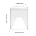 thumbnail image 3 of Para StarLink Mini Funda Protectora Silicona Con Mosquetón Estuche Exteriores () Blanco, 3 of 3