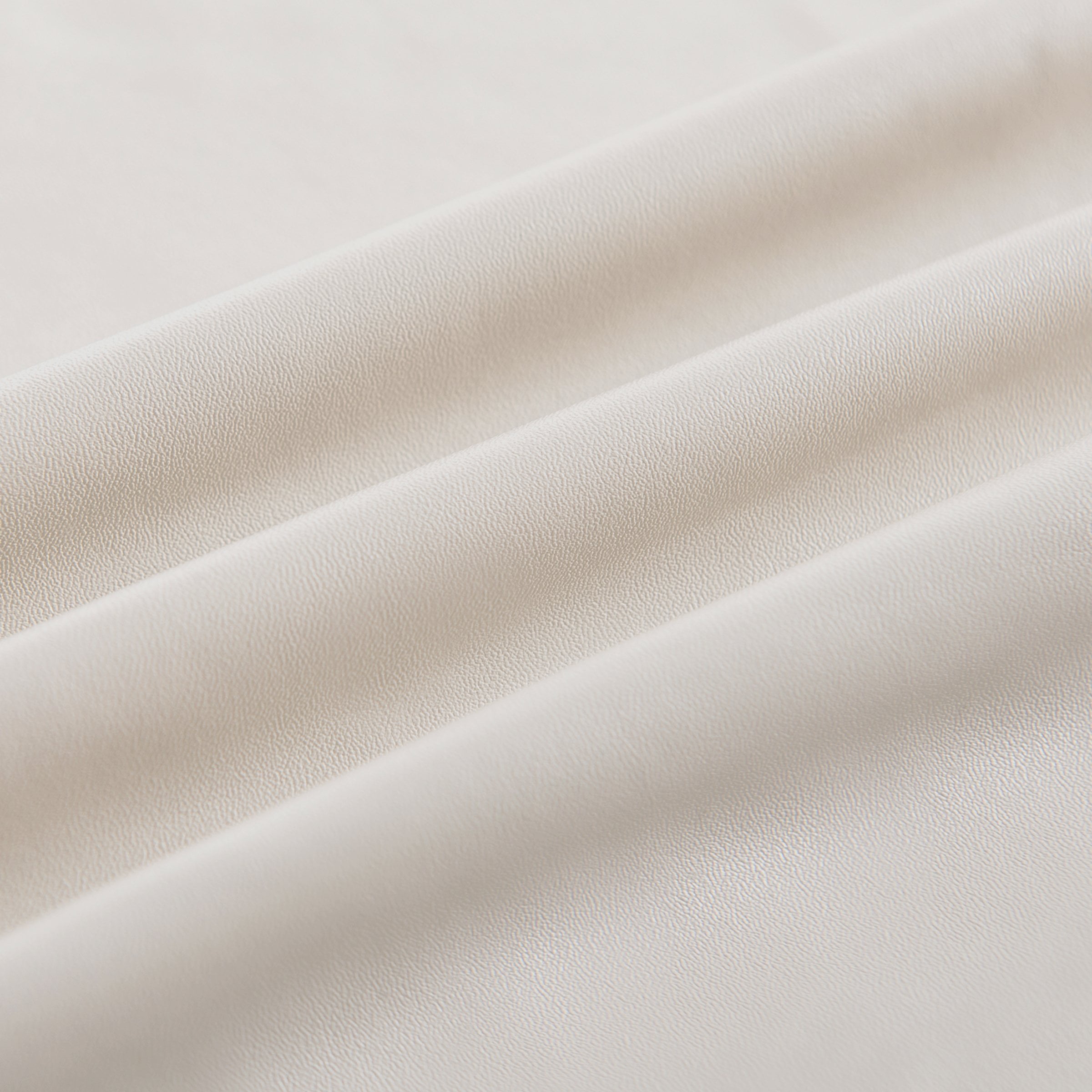 Subrtex Stretch Separate Seat Cushion Covers PU Waterproof Couch Cover (3PCS, Ivory)