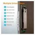 thumbnail image 6 of Electronic Automatic Smart Door Lock 3D Face Recognition Fingerprint Keyless Password Wifi Camera Rfid Card Home Lock ,Corrosion-Resistant, 6 of 7