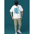thumbnail image 2 of Frozeti the Yeti - Cool Dippin’ Dots Ice Cream Graphic Men's T-shirt, 2 of 4
