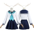 thumbnail image 4 of Disfraz de Noko Shikanoko para cosplay, disfraz de Anime My Deer Friend Nokotan para cosplay, disfraz de uniforme JK lindo para mujer DokiDoki-R Shikanoko Noko, 4 of 5
