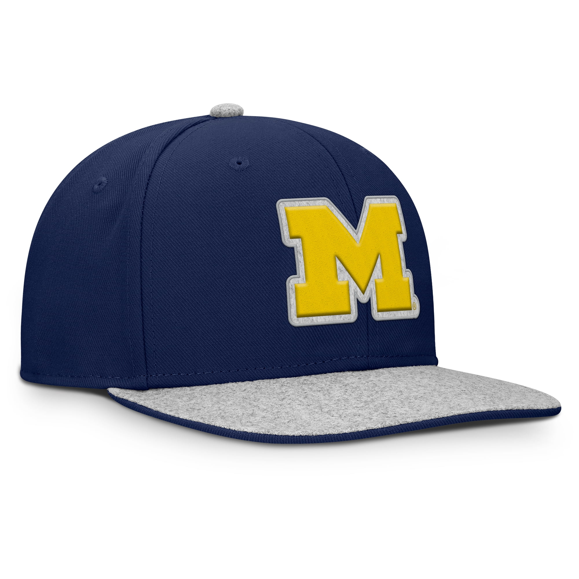 Men's Fanatics Navy Michigan Wolverines Loden Snapback Hat