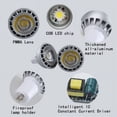 thumbnail image 3 of Bombillas de luz LED RGB, foco de CC de 12V/24V, MR16, E27, E14, GU10, 5 vatios (equivalente a 30 vatios), ángulo de haz estrecho de 36 grados por, 3 of 4