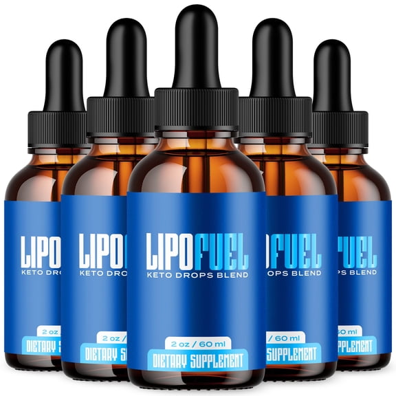 Lipofuel Drops Advanced Formula Supplement Natural Daily Vitamin 150 Servings