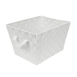 Simplify Woven Storage Basket in Grey