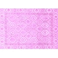 thumbnail image 1 of Ahgly Company Indoor Rectangle Oriental Purple Traditional Area Rugs, 4' x 6', 1 of 4