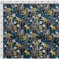 thumbnail image 4 of Soimoi Animals Printed,Cuddle Minky Fabric, Sewing Fabric by The Yard 56 Inch Wide,Decorative Plush Soft Fabric, Baby Garments, Toys and Blankets, Yellow, 4 of 5