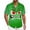 Green-Angry Face, variant on Mens Beach Shirts Short Sleeve Button Down Tops Loose Fit Funny Graphic Print Vacation Shirts Sky Blue-Surprised Face L