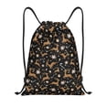 thumbnail image 1 of Fotbe Christmas Cookie Reindeer Bolsa Mochila con Cordón Estampada, Bolsa de Gimnasio Deportiva, Bolsa Cinch, Bolsa con Cordón para Hombres y Mujeres-Small, 1 of 6