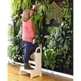 thumbnail image 3 of Guidecraft Kitchen Helper High-Rise Step-Up - Natural: Wooden Step Stool for Toddlers, Counter Height with Handholds - Quality Kids' Furniture, 3 of 5