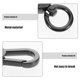 thumbnail image 3 of WEUVEB 2Ud Accesorio Negro Para Llaveros Y Teléfonos Con Compacto Y, 3 of 7