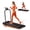 Black- with vibration mode & handle, variant on CURSOR FITNESS Walking Pad with 15% Incline,Under Desk Treadmill for Home Office,Folding Treadmill with 2.5HP Motor,LED Display,Remote Control,300 lb Capacity