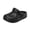 j-Black17, variant on LIIPEE Boys Sandals Casual Solid Color Closed Toe Flat Bottom Fashion Sandals Kids Lightweight Adjustable Strap Summer Beach Shoes Cute Comfortable Breathable Soft Sole Daily Footwear,Black,2-3 Years