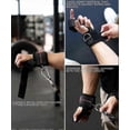 thumbnail image 2 of Weight Lifting Straps for Wrist Support, Thick Comfortable Gym Straps with Secure Fit for Men, 2 of 5