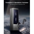 thumbnail image 2 of Timekettle X1 AI Hub de traducción bidireccional en 40 idiomas, 2 of 9