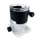 thumbnail image 4 of Base de enrutador para carpintería, soporte de ranura de , fácil de usar, base de accesorios de protección duradera para grabado de fresado, 4 of 9