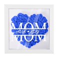 thumbnail image 1 of WREESH Personalized Mom Flower Shadow Box With Name Preserved Rose Picture Frame Customized Memory Shadow Box Frame Flower Display Case Birthday Gifts For Mom Grandma Clearance, 1 of 3