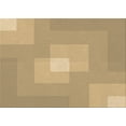 thumbnail image 1 of Ahgly Company Machine Washable Indoor Rectangle Transitional Yellow Orange Area Rugs, 7' x 9', 1 of 7