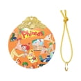 thumbnail image 2 of Phineas And Ferb Glass Round Pendant Christmas Decoration Ornament For Christmas Tree, Home & Holiday Decor Gold, 2 of 7