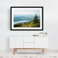 thumbnail image 2 of From Cadillac Mountain, Acadia National Park 02 - Maine Photography Landscape Nature Scenic Forest Mountain Lake Wilderness Black Framed Wall Art Print 5 x 7 inches, 2 of 4