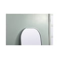 thumbnail image 6 of Elegant Decor Metal Frame Arch Full Length Mirror 28X74 Inch In Silver, 6 of 8