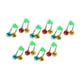 thumbnail image 2 of 10 señuelos para caña de pescar, alarma, sonido fuerte, ligeros y portátiles, accesorios para peces Clip colorido, 2 of 9